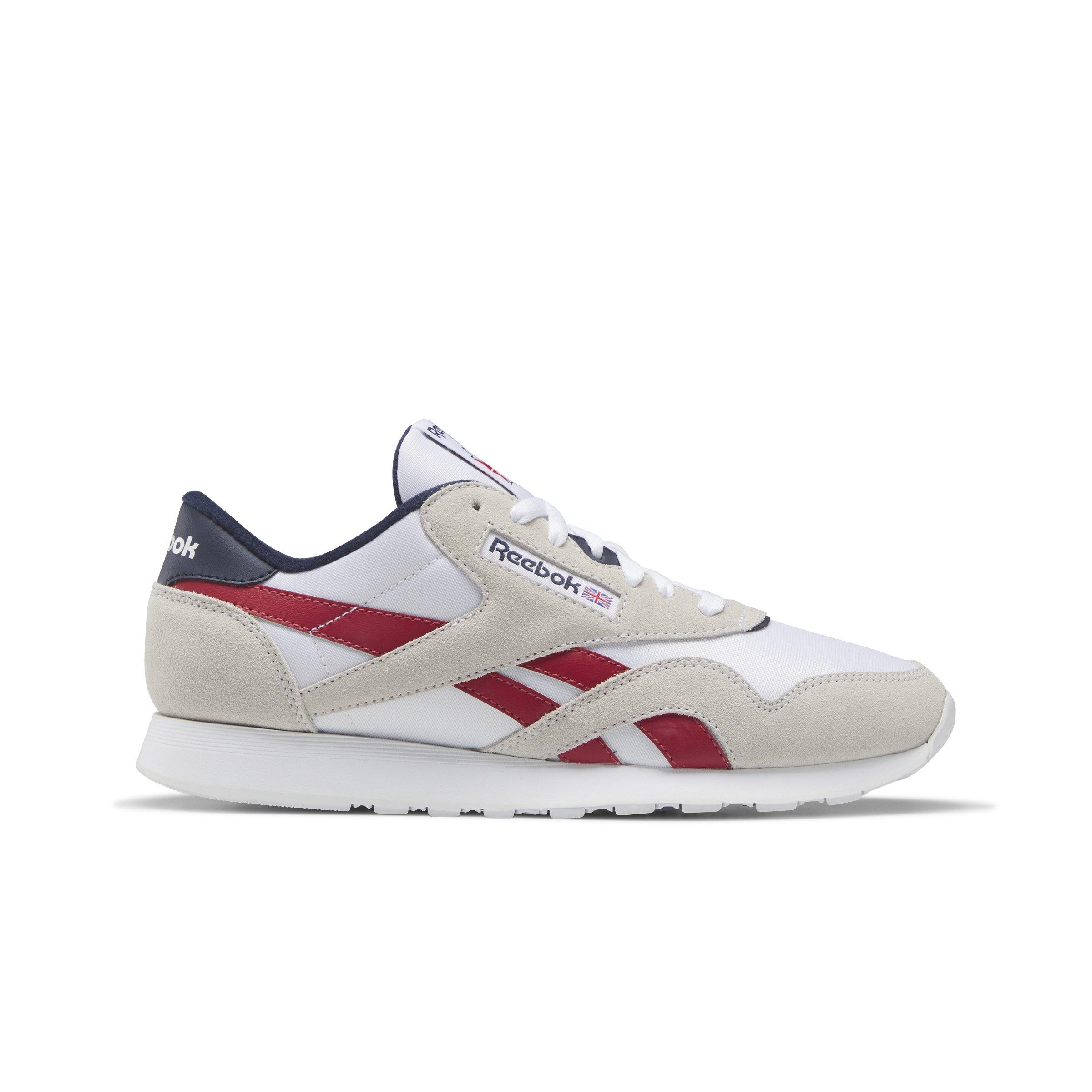 Red reebok best sale classics mens